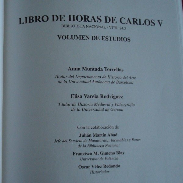 Libro de Horas de Carlos V, c. 1503, BNE