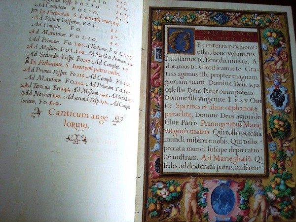 Libro de Horas de Felipe II, año 1568, Escorial