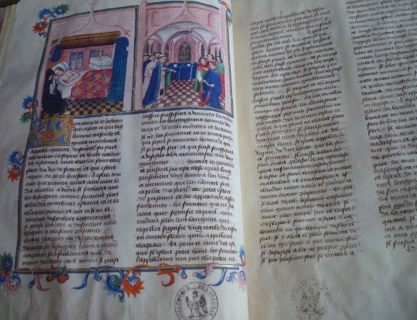 El Decamerón de Boccaccio, c. 1445, francés *****