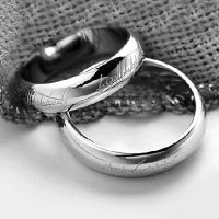 Anillo Titanio con letras élficas de El Señor de los Anillos