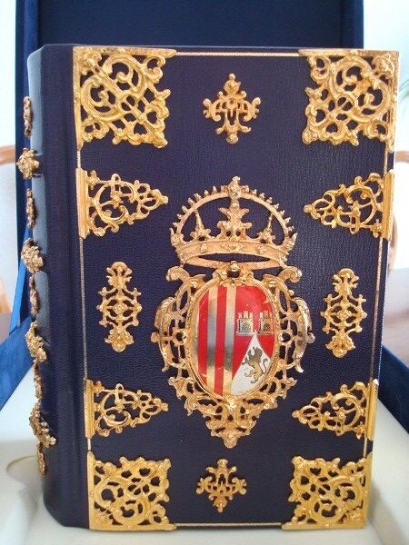 Libro de Horas de Isabel la Católica, siglo XV (encuadernación lujo) *****
