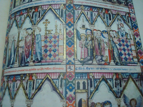 Cantigas de Santa María, Alfonso X el Sabio, s. XIII, códice Rico de El Escorial (5*+)