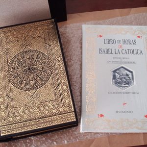 Libro de Horas de Isabel la Católica, siglo XV (encuadernación mudéjar)