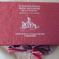 2004 Don Quixote, 2 volumes, deluxe edition commemorative miniature, Il. Ciro Oduber - Image 3