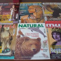 Lot with 14 magazines 1971-2006: MUY, Más Allá, Historia, Rutas…