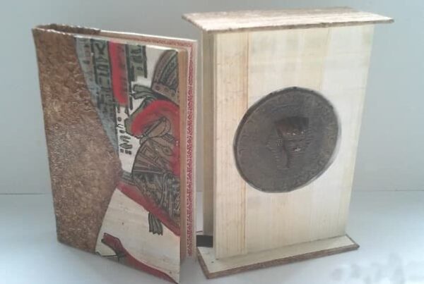 1900 The mummy novel. Theophilus Gautier. c.1900, artistic binding