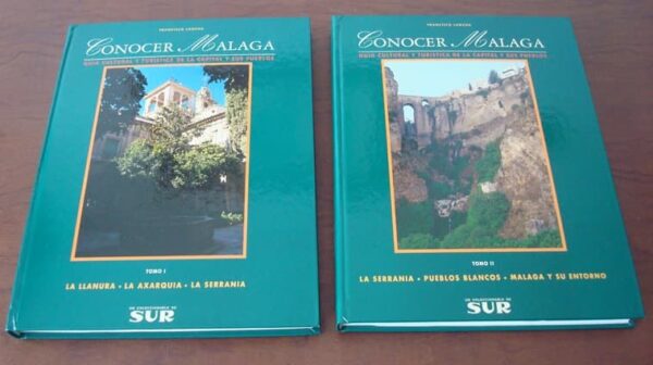 Getting to know Málaga. 2 volumes. Francisco Lancha. SUR, ca. 1994