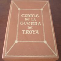 Case-Box-Case of the facsimile “Codex of the Trojan War”