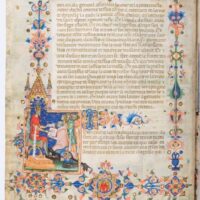 Statutes of the Order of the Holy Spirit, 14th Century (on natural parchment) (5*+). PRE-ORDER - Image 4