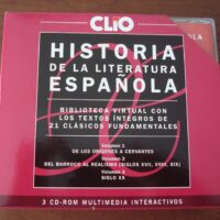 History of Spanish literature. 3 CD-ROMs. 2003
