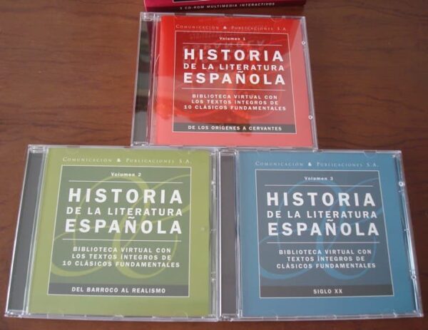 History of Spanish literature. 3 CD-ROMs. 2003 - Image 2