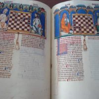 Libros de Ajedrez, Dados y Tablas de Alfonso X el Sabio, s. XIII (en pergamino natural) (5*+) - Imagen 3