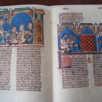 Libros de Ajedrez, Dados y Tablas de Alfonso X el Sabio, s. XIII (en pergamino natural) (5*+) - Imagen 6