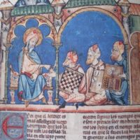 Libros de Ajedrez, Dados y Tablas de Alfonso X el Sabio, s. XIII (en pergamino natural) (5*+) - Imagen 7