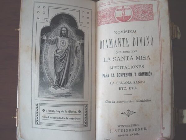 1889 Brand new Divine Diamond. Pocket devotional. Original copy ca. 1889 - Image 2