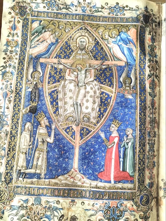 Estatutos de la Orden del Espíritu Santo, siglo XIV (en pergamino natural) (5*+)