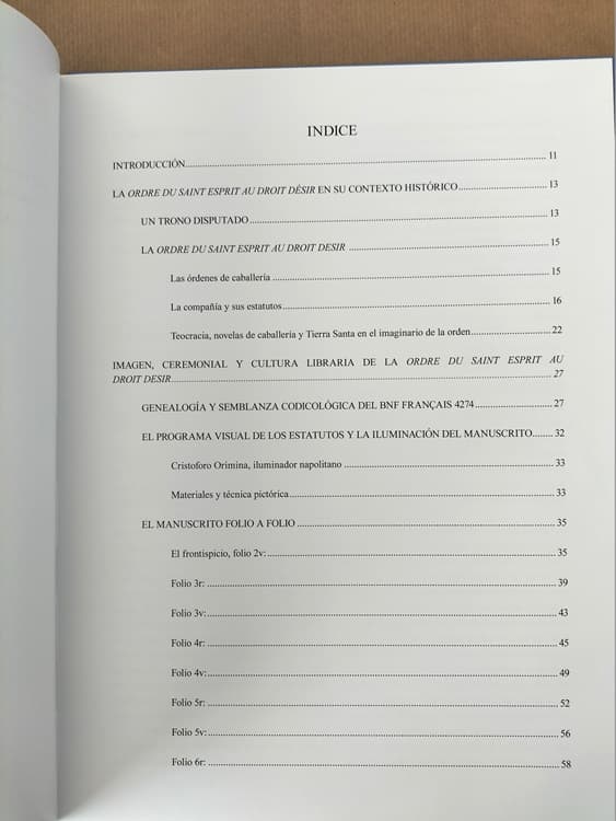 Estatutos de la Orden del Espíritu Santo, siglo XIV (en pergamino natural) (5*+) - Imagen 13