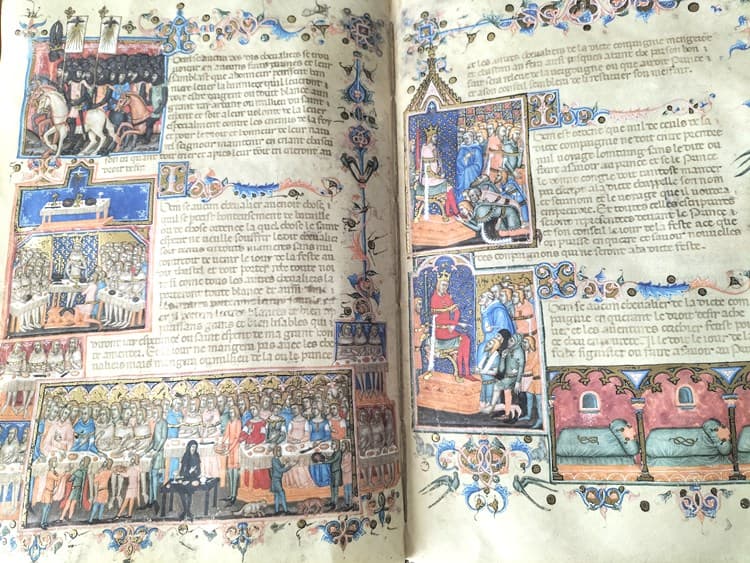 Estatutos de la Orden del Espíritu Santo, siglo XIV (en pergamino natural) (5*+) - Imagen 7