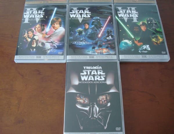 Corta vida gradualmente moral Star Wars, 1 y 2 Trilogías, 10 DVD, ed. 2001-2004