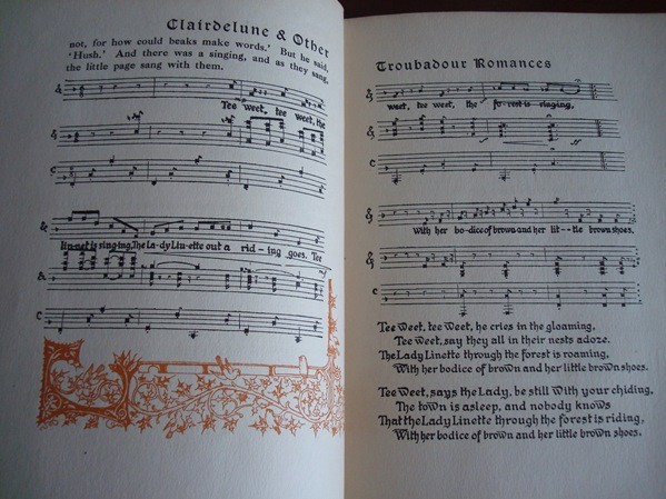Clair de Lune and other troubadour romances, by Michael West, 1921