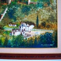 FR Yanez, The Alhambra, Granada, original oil painting, 1988 - Image 3