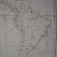 1822 French map of South America, shipping routes - Image 4