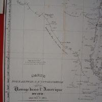1822 French map of South America, shipping routes - Image 6