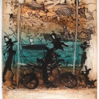 Christian Bozon, La Malagueta, 1998 original print