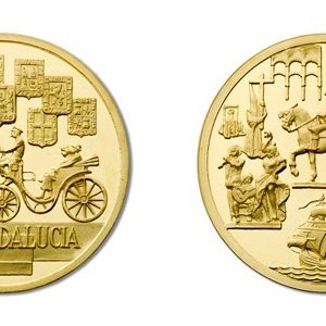 Medalla de la colección Autonomías de España, plata pura