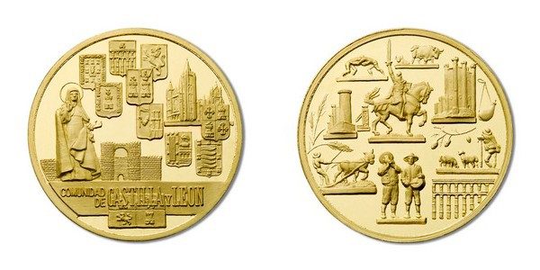 Medal collection of Autonomous Spain, pure silver - Image 7