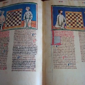 Libros de Ajedrez, Dados y Tablas de Alfonso X el Sabio, s. XIII (pergamino)