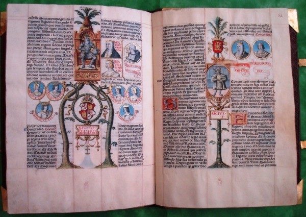 Genealogía de los Reyes de España (Anacephaleosis), c. 1530 (Número 1) *****