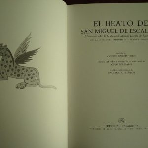 Beatus of Liebana Codex of San Miguel de Escalada, s. X, (EE)
