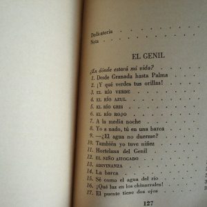 1944 Juan Rejano, El Genil y los Olivos