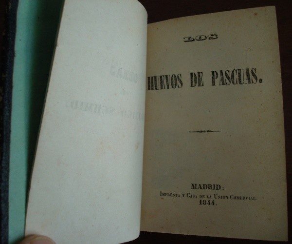 1844 Canónigo Schmid, Los huevos de pascuas (español)