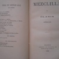1889 Leopoldo Alas Clarín, Mezclilla (crítica y sátira)