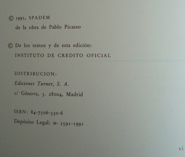 Suite Vollard, Picasso. Colección ICO