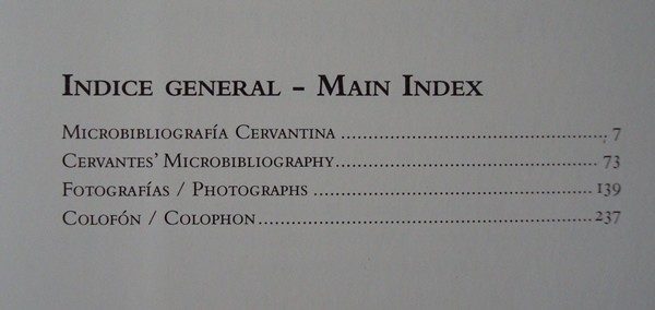 Microbibliografía cervantina - Cervante's microbibliography (normal size) - Image 4
