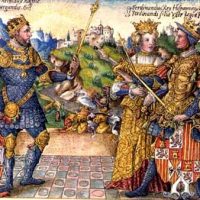 Genealogical history and heraldry of emperors, kings and nobles in Europe, c. 1547 - Image 6