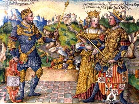 Historia genealógica y heráldica de los emperadores, reyes y nobles de Europa, c. 1547