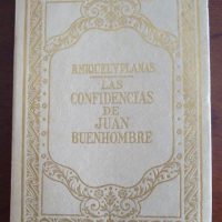 Confidences and thoughts of John Buenhombre, Miquel y Planas, 1924