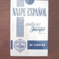 Spanish deck of cards. 40 cards. Valencian Cement