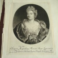Lote de 7 Grabados originales de los siglos XVII y XVIII de retratos de personalidades europeas - Imagen 7