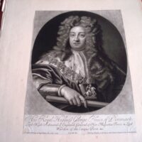 Lote de 7 Grabados originales de los siglos XVII y XVIII de retratos de personalidades europeas - Imagen 4