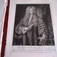 Lote de 7 Grabados originales de los siglos XVII y XVIII de retratos de personalidades europeas - Imagen 6