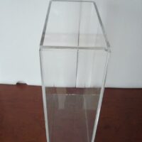 Methacrylate case with sliding front - Image 2
