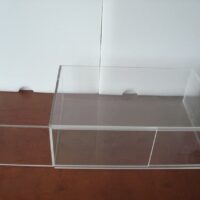 Methacrylate case with sliding front - Image 3