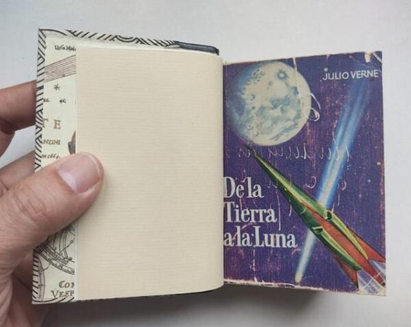 From the Earth to the moon. Travel around the Moon. Julio Verne. Exclusive handmade presentation - Image 7