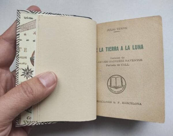 From the Earth to the moon. Travel around the Moon. Julio Verne. Exclusive handmade presentation - Image 8
