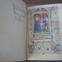 Book of Hours of Margarita de Borbón, s. XV (with exhibitor) - Image 3